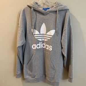 Adidas size Medium grey hoodie.{146}